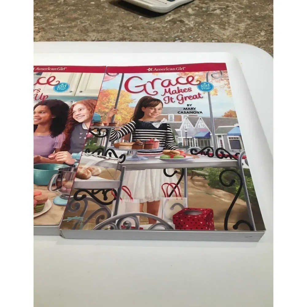 American Girl Set of 3 Grace Books - Gently Used